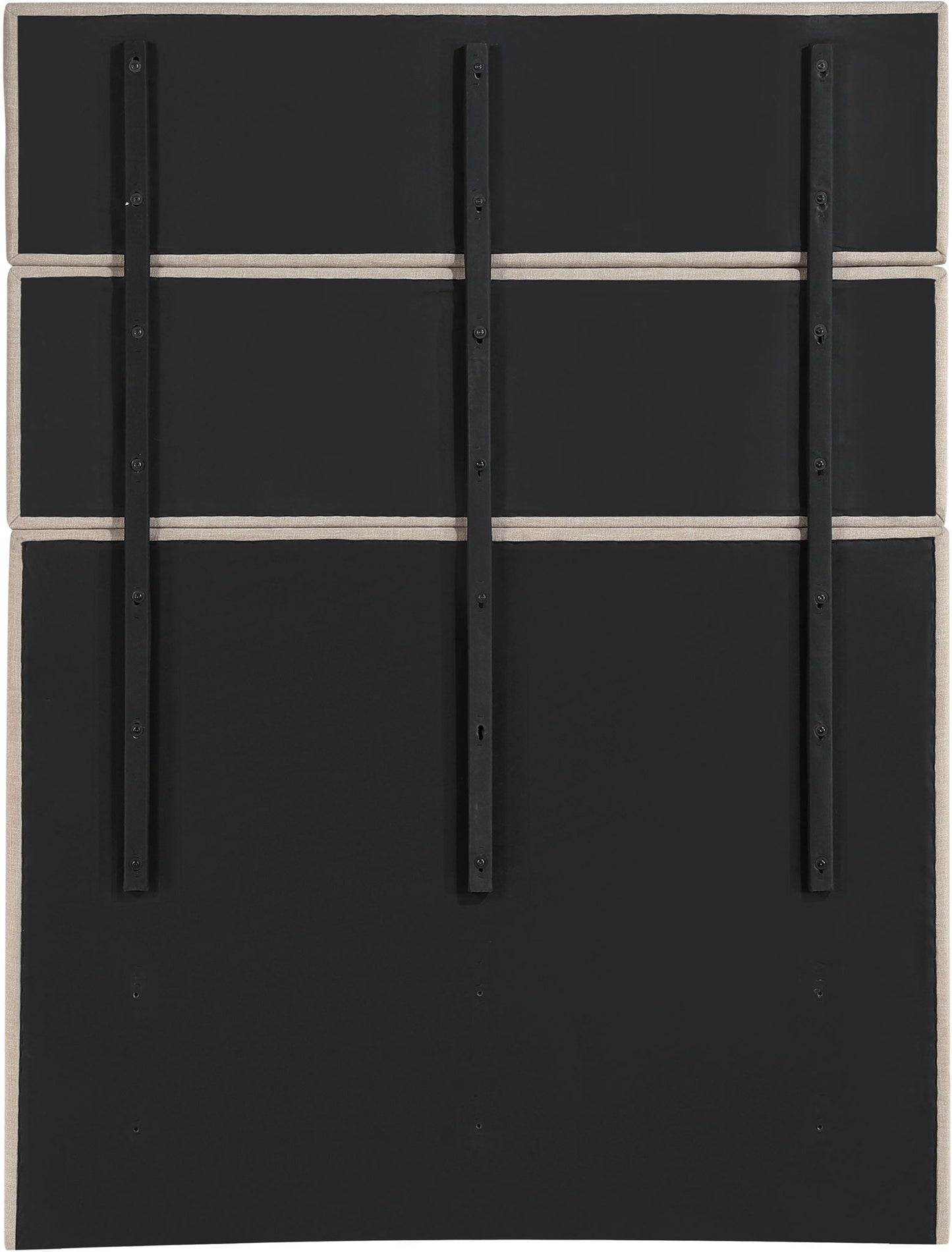 Adam - Linen Fabric Bed With 89" Headboard