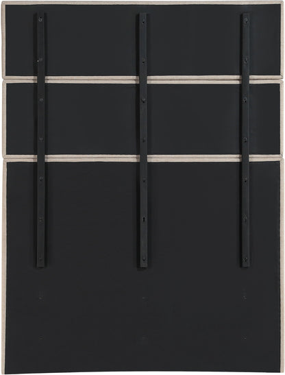 Adam - Linen Fabric Bed With 89" Headboard