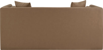 Everett - Vegan Leather Upholstered Loveseat
