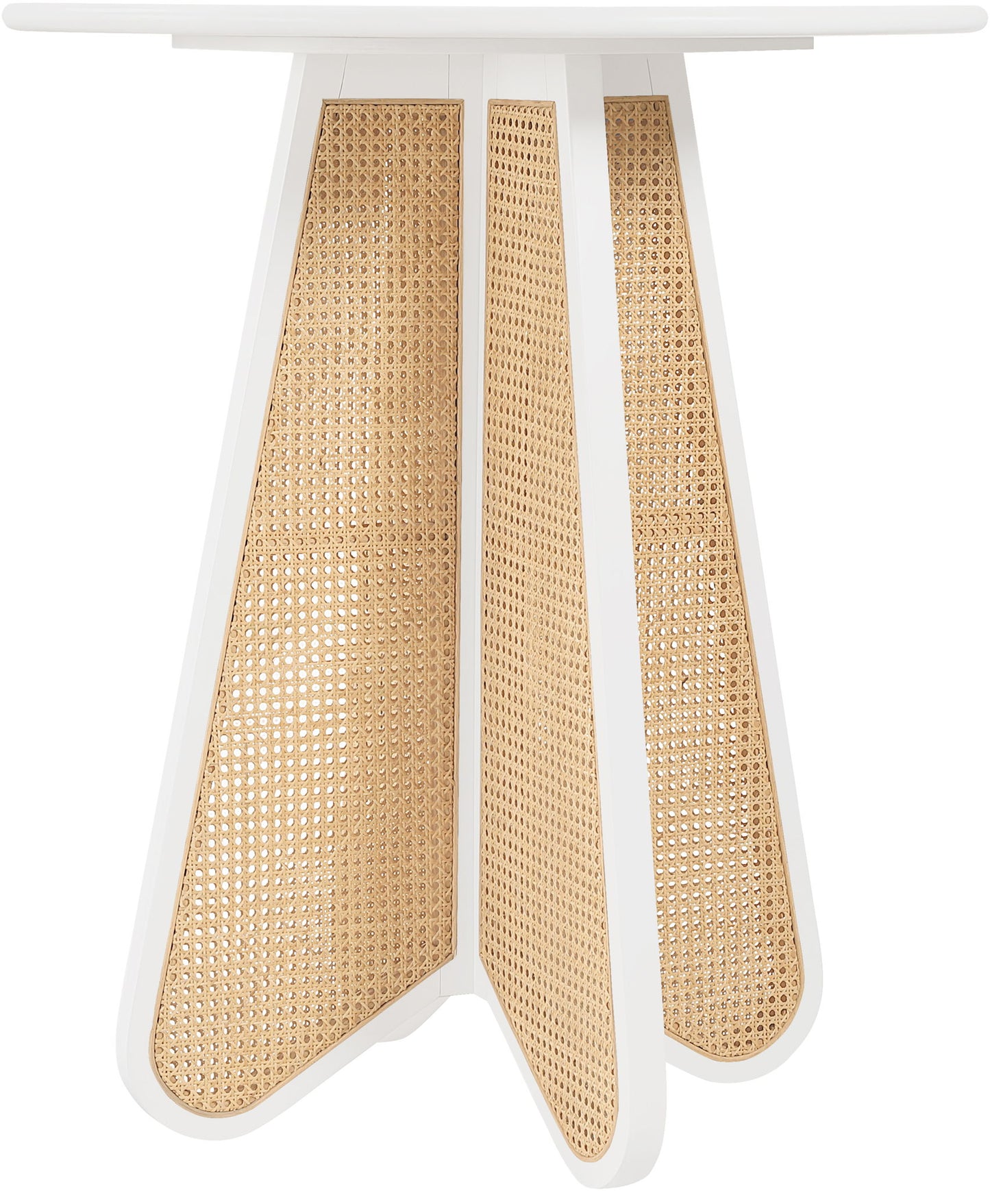 Butterfly - Solid Wood And Natural Cane Table