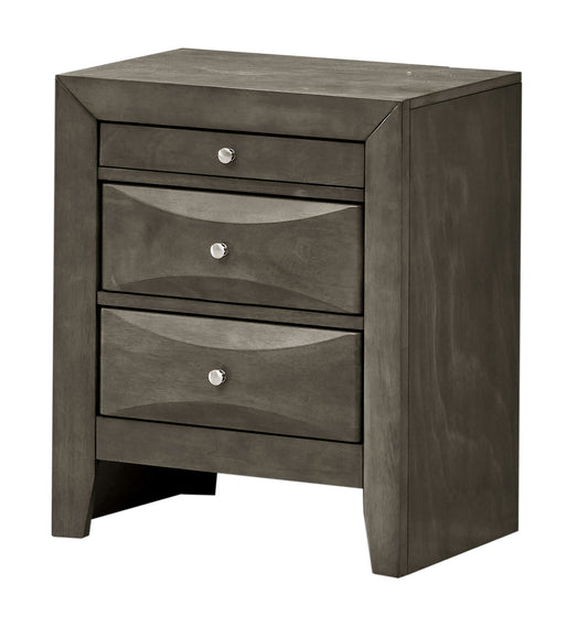 Marilla - Nightstand - Gray