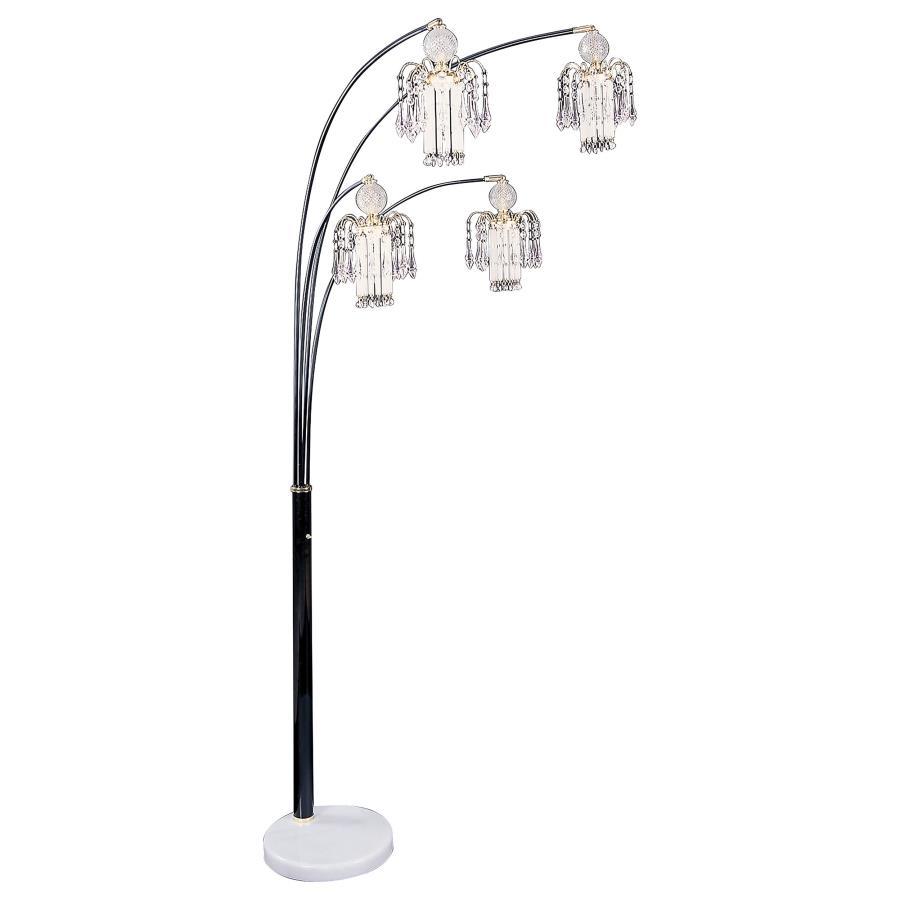 Maisel - Floor Lamp Base, Box 1 of 2 - Black