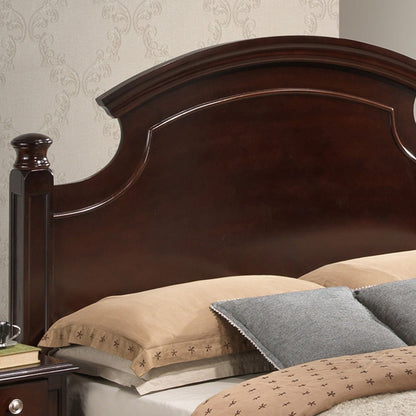 Full Bed Traditional Design - Cappuccino