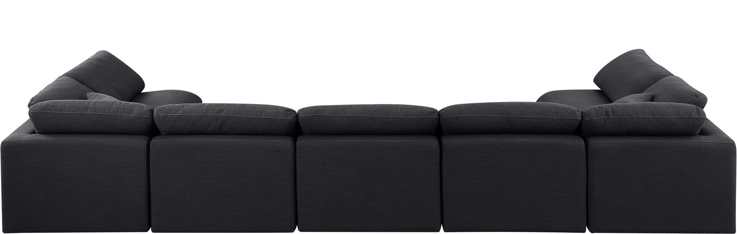 Indulge - Linen 7 Piece Modular U-Shaped Sectional
