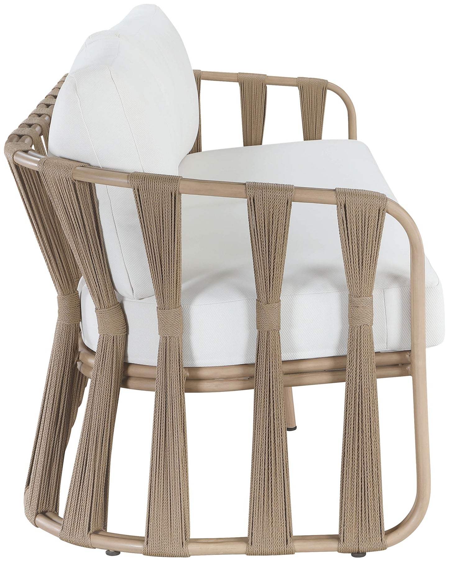 San Pietro - Resilient Waterproof Fabric 90.5" Upholstered Outdoor Patio Sofa