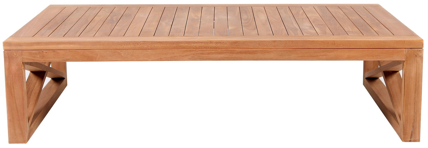 Anguilla - Teak Outdoor Coffee Table - Natural