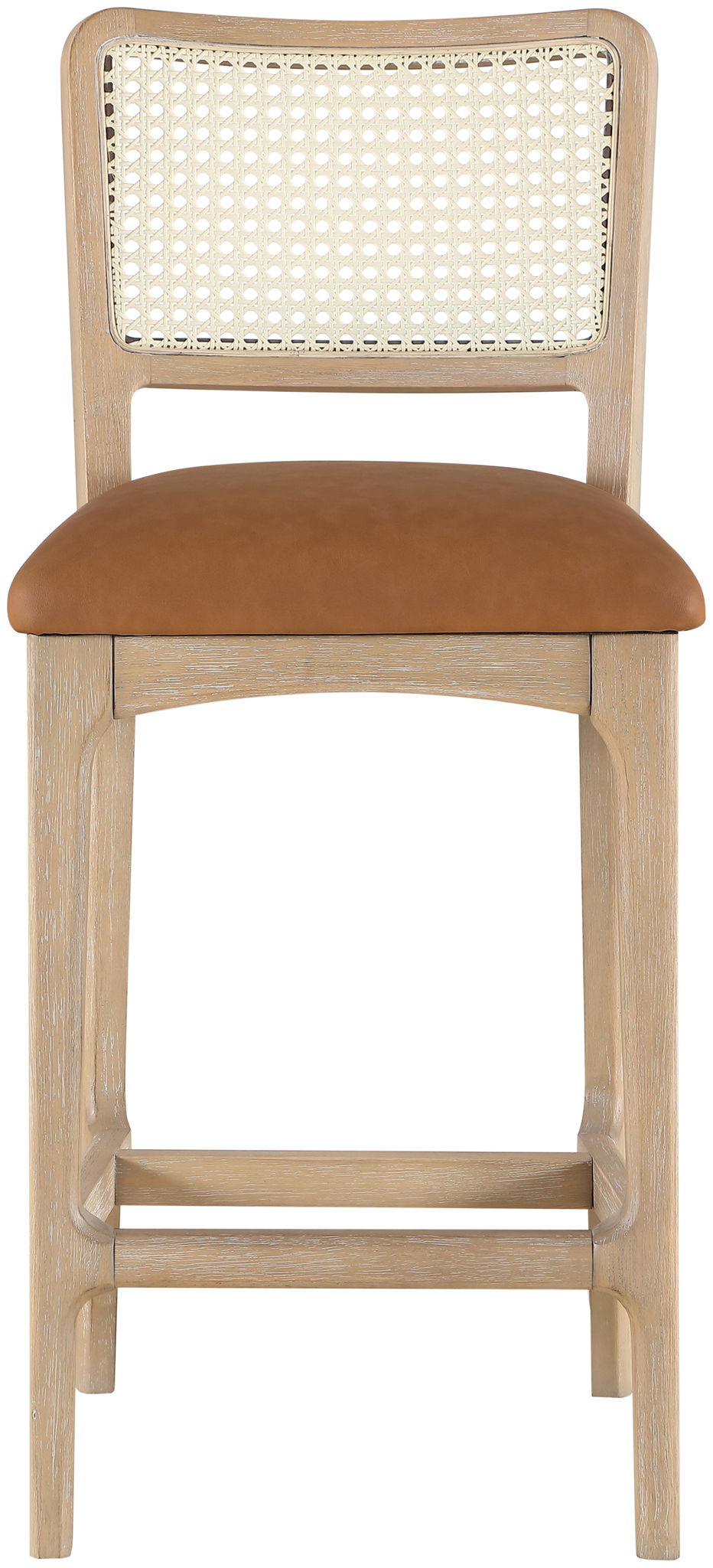 Atrium - Counter Stool With Brushed Natural Base (Set of 2)