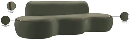Swerve - Velvet 101" Upholstered Sofa