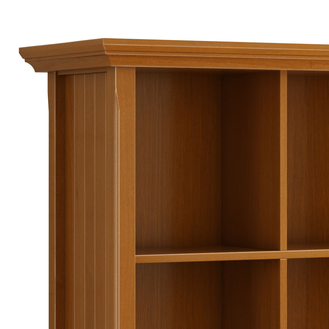 Acadian - 9 Cube Bookcase And Storage Unit - Light Golden Brown