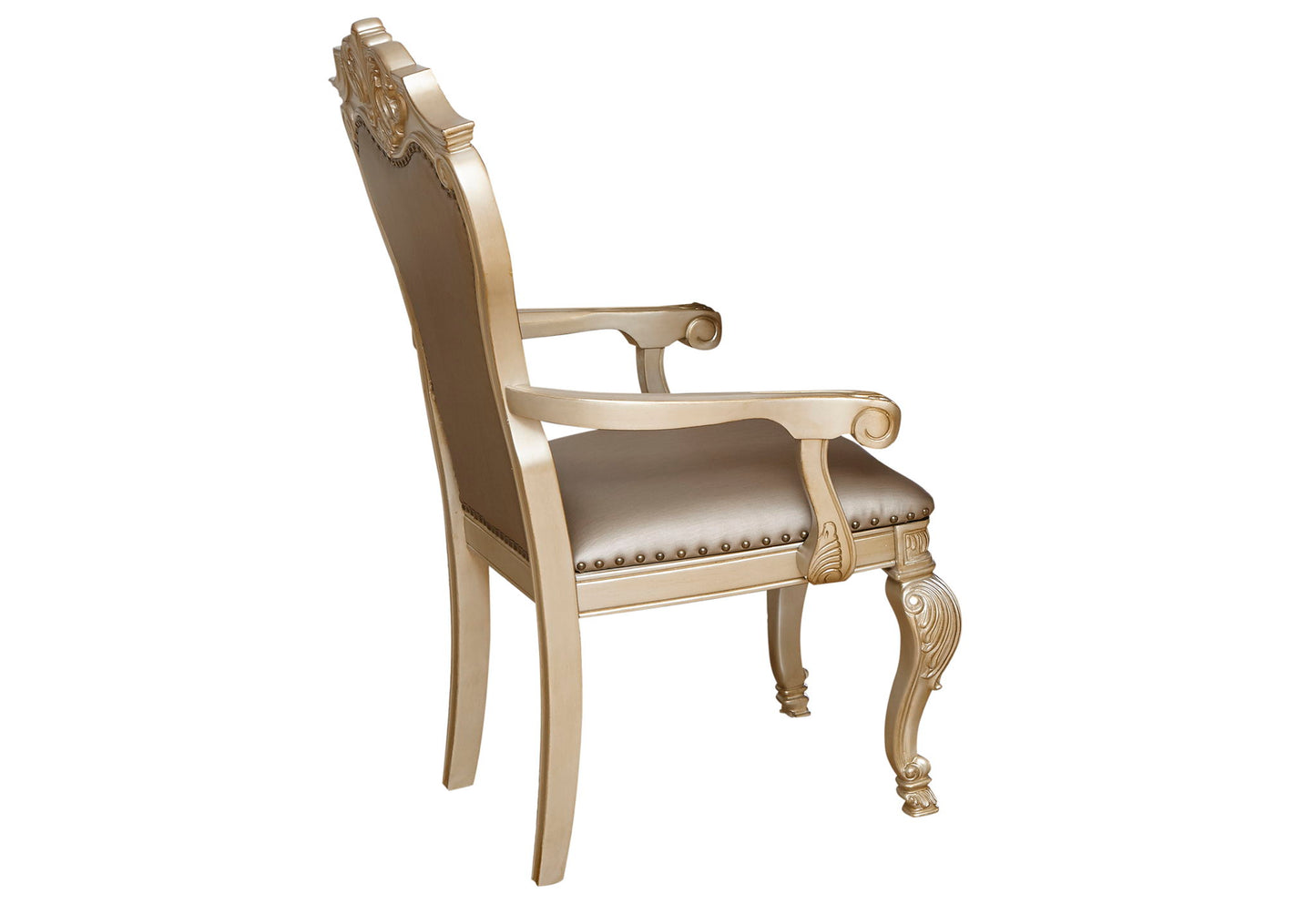 Miranda - Dining - Arm Chair (Set of 2) - Gold