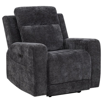 Kennett - Chenille Upholstered Power Recliner Chair