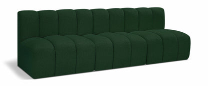 Arc - Boucle Fabric 3 Seats Modular Sofa