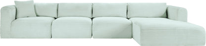 Shaggy - 4 Piece Modular Sectional