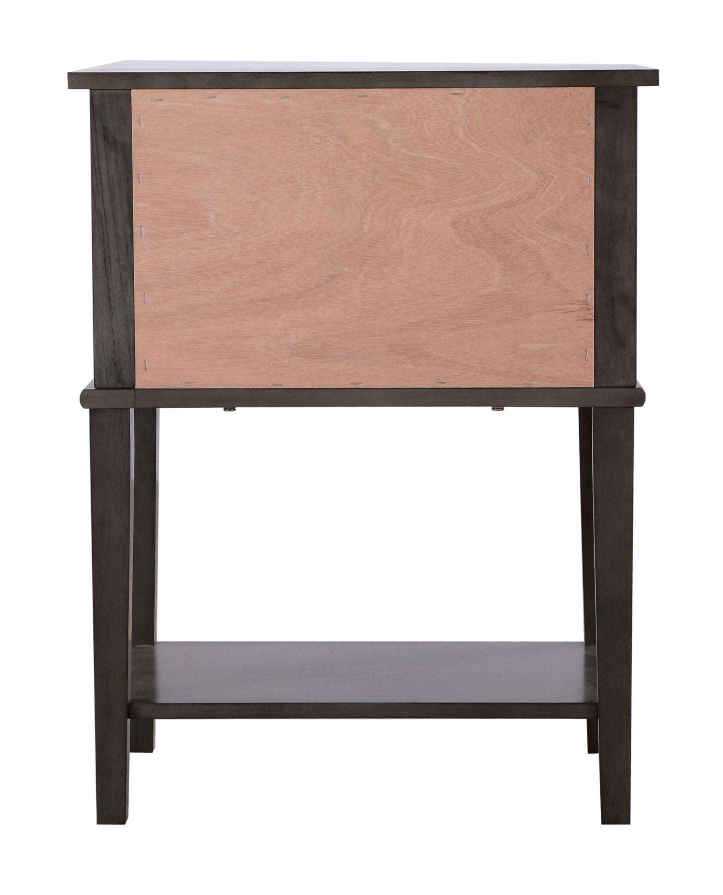 Vibrant Contemporary Nightstand - Gray