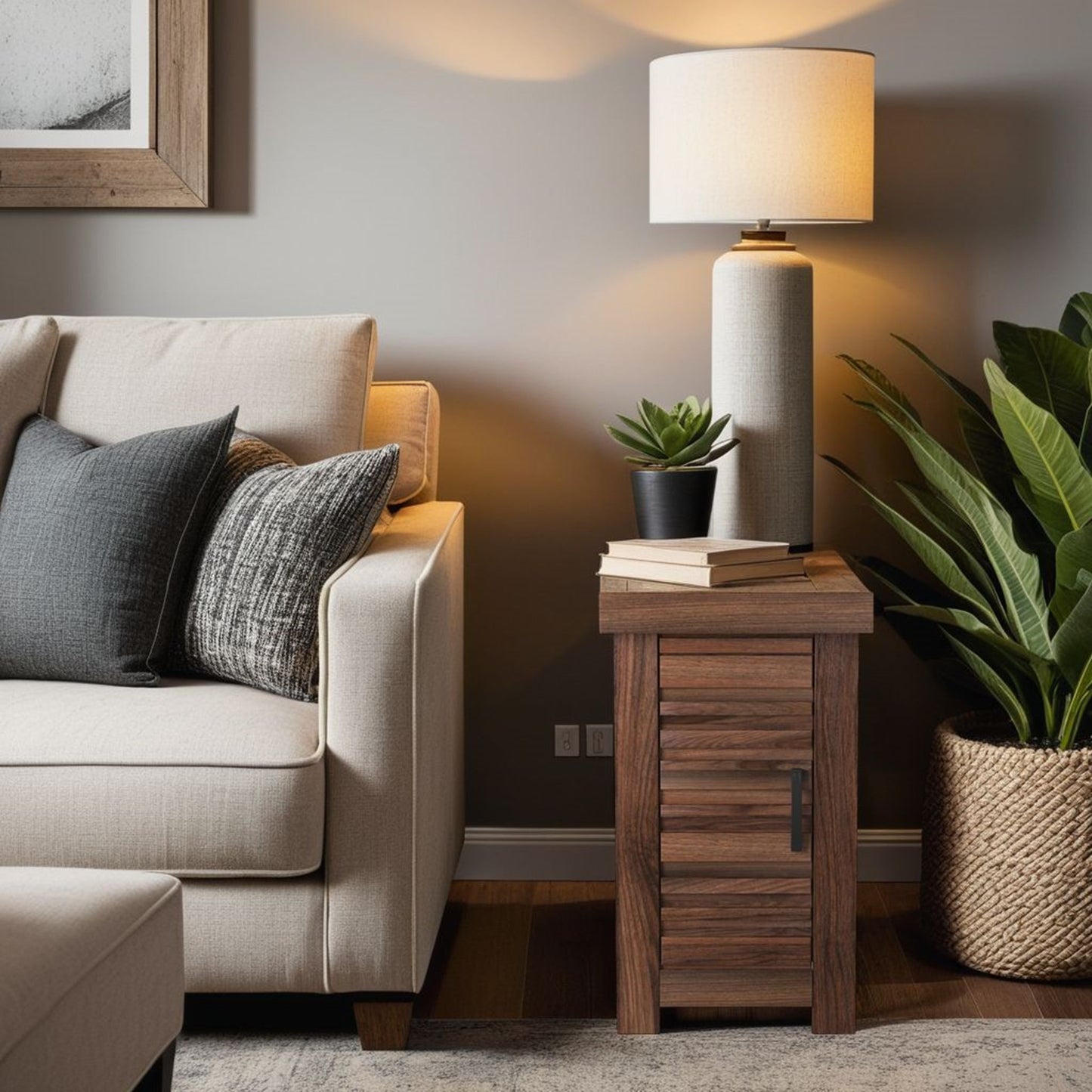 Sausalito - Chairside Table - Whiskey