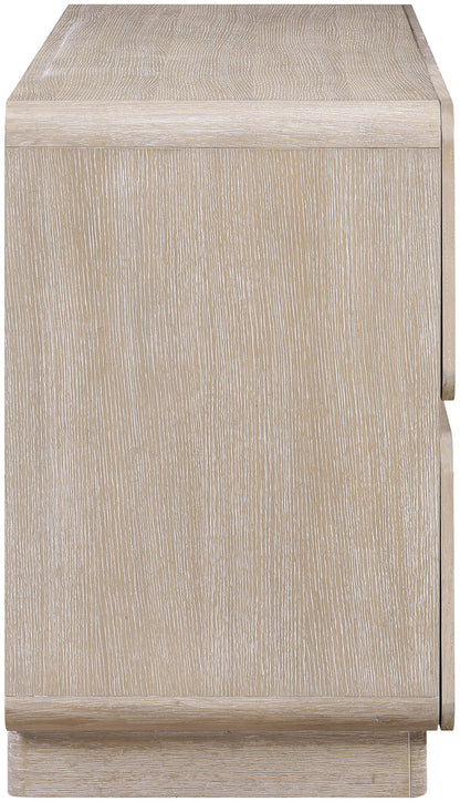 Adagio - Solid Wood And Oak Veneer Dresser - Natural