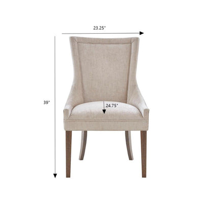 Ultra - Dining Side Chair With Chenille Upholstery (Set of 2)
