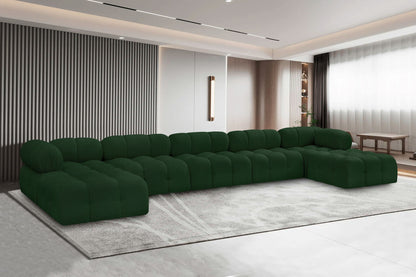 Ames - 7 Piece Fabric Modular U-Shaped Sectional