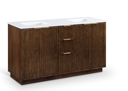 Willard - Engineered Stone And Solid Wood Bathroom Vanity