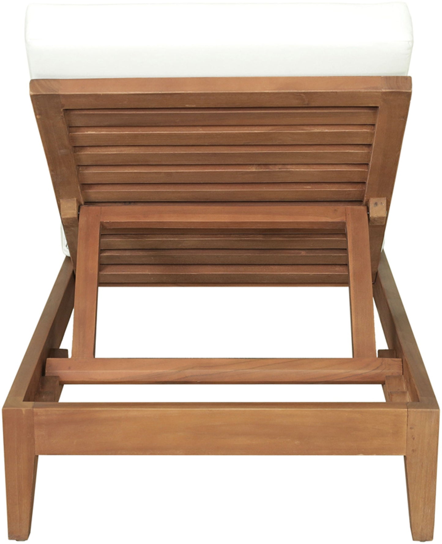 Mirella - Water Resistant Fabric Upholstered Outdoor Patio Chaise Lounge