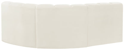 Arc - Velvet 3 Piece Sofa