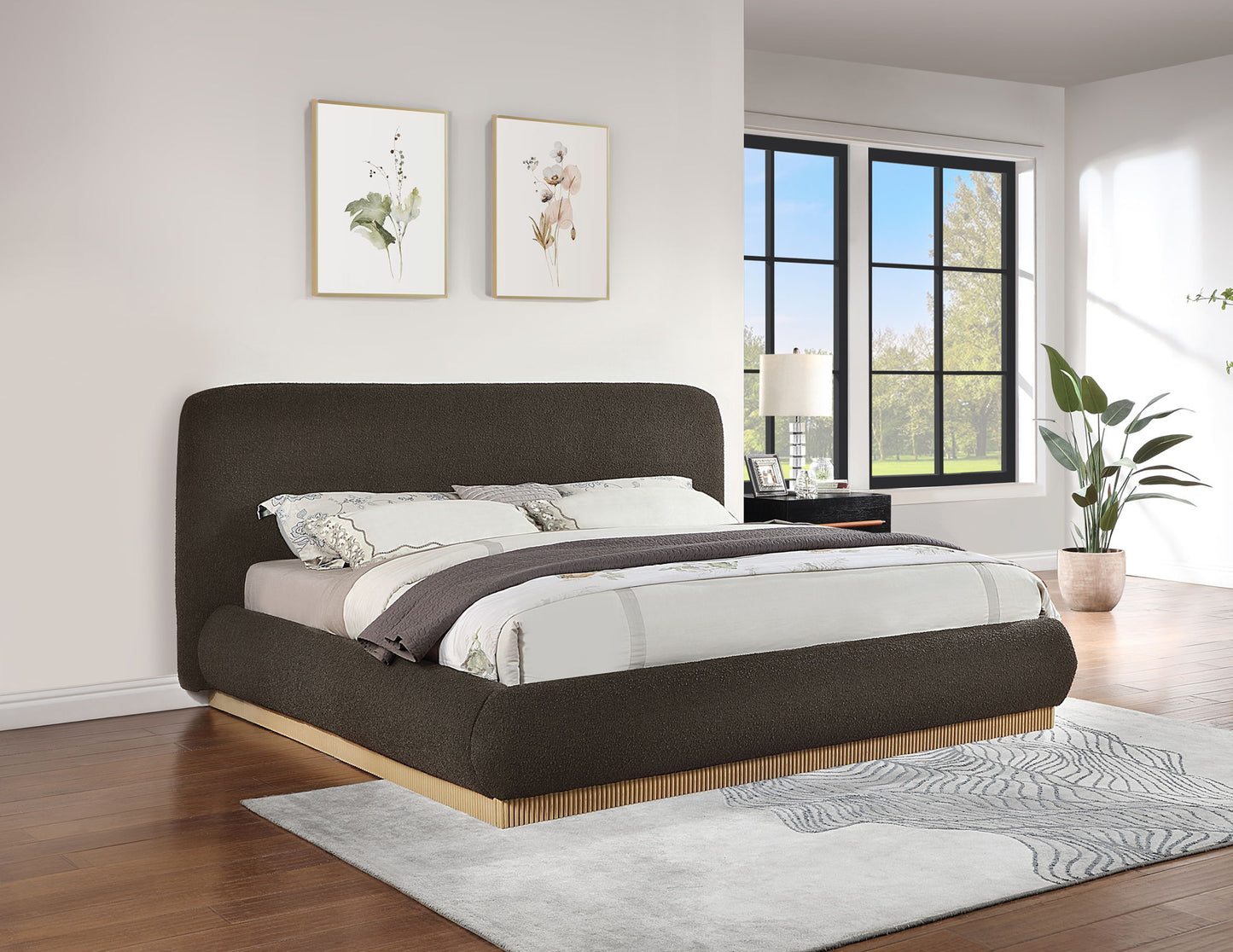 Rigby - Bed With Natural Base