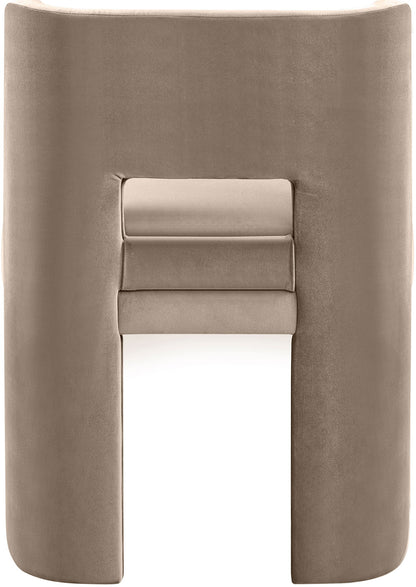 Zuno - Velvet Performance Fabric Upholstered Dining Chair (Set of 2)
