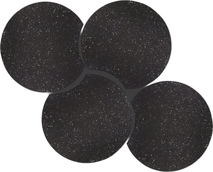 Dimple - 20" 4 Piece Modular Coffee Table - Terazzo Finish