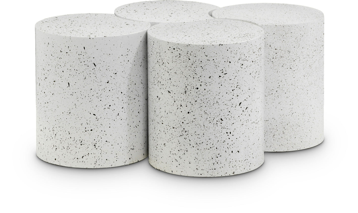 Dimple - 4 Piece Modular Coffee Table - Terazzo Finish