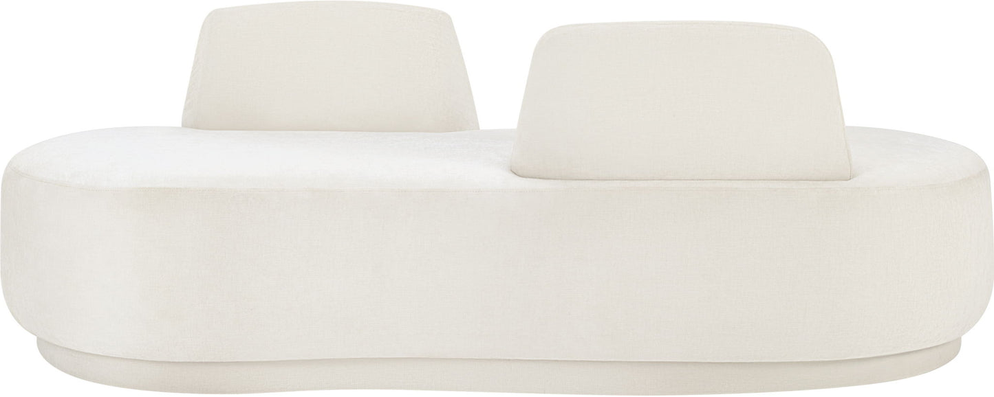 Argyle - Chenille Fabric Chaise / Loveseat