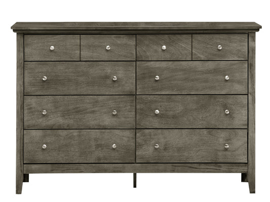 Elegant Casual Dresser - Gray