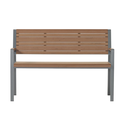 Davos - Bench - Gray / Brown