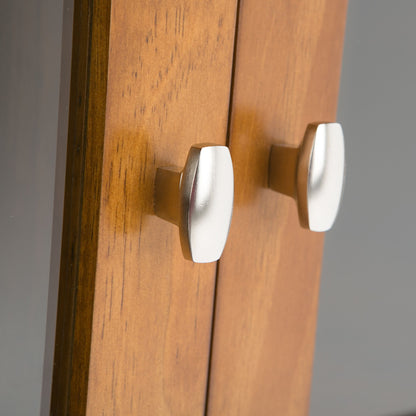 Warm Shaker - Low Storage Cabinet - Light Golden Brown