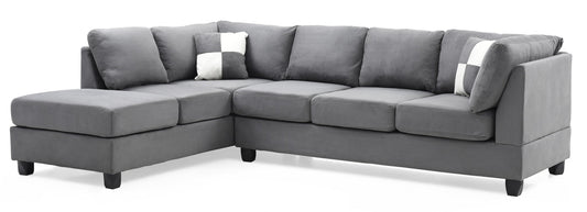 Malone - Versatile Sectional - Gray