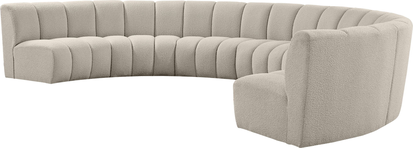 Infinity - 7 Piece Boucle Modular Sectional