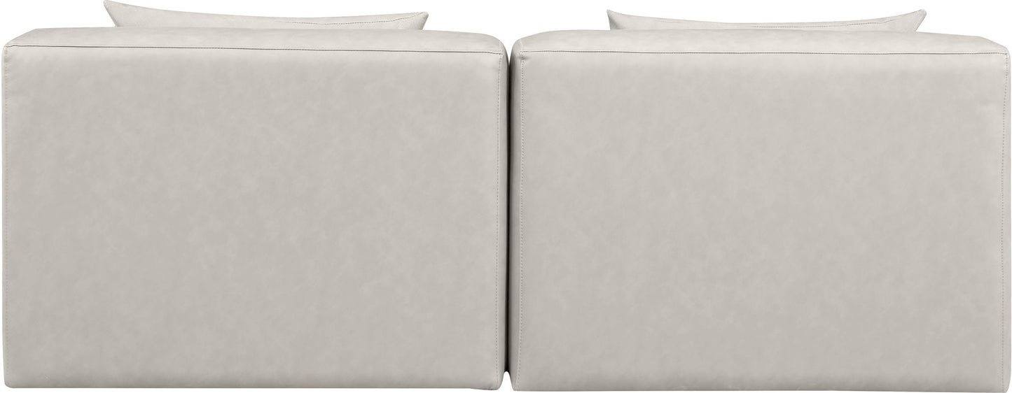 Cube - Modular 2 Seat Armless Sofa