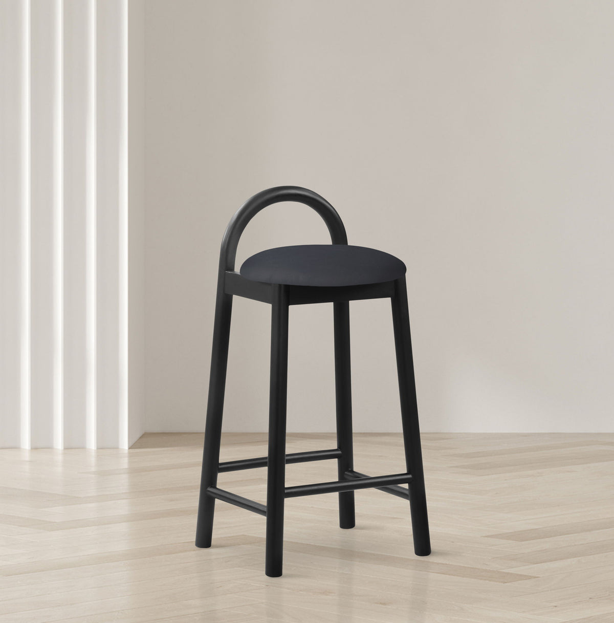 Calvin - Stool - Black Legs