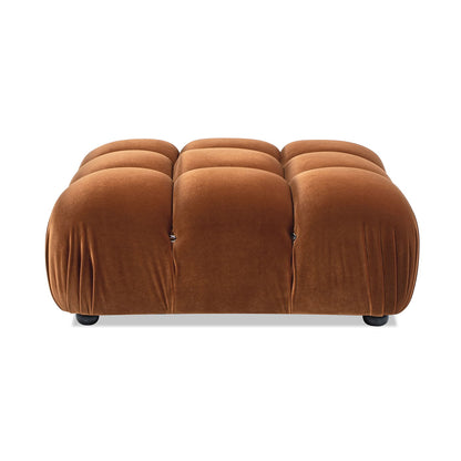 Marcel - Bubble Modular Modern Cocktail Ottoman - Orange