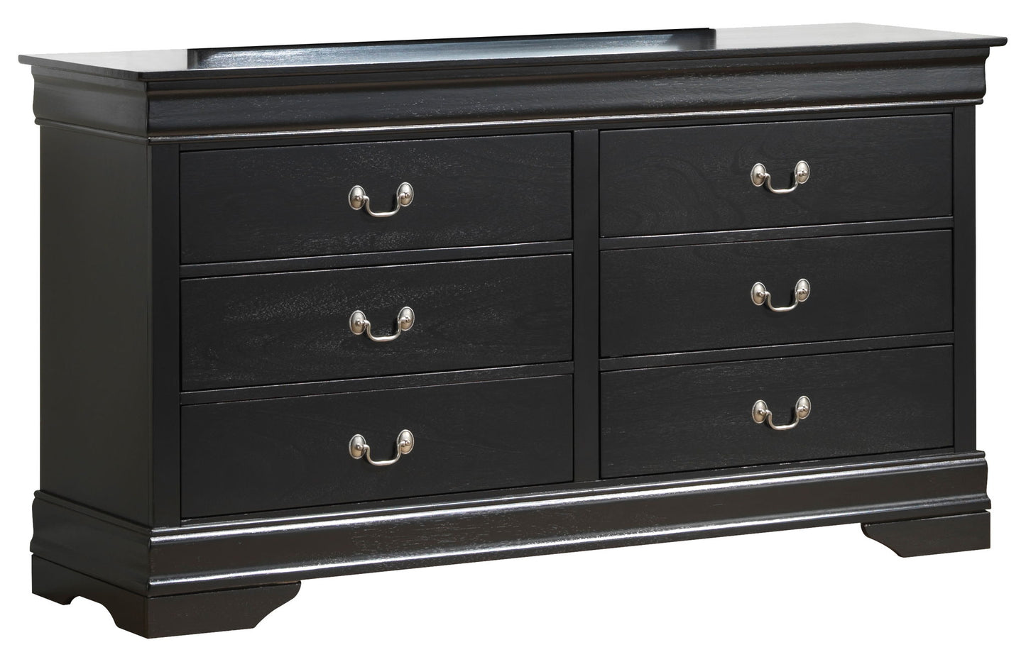 Elegant Traditional Storage Dresser - Black
