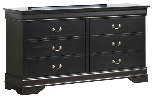 Elegant Traditional Storage Dresser - Black
