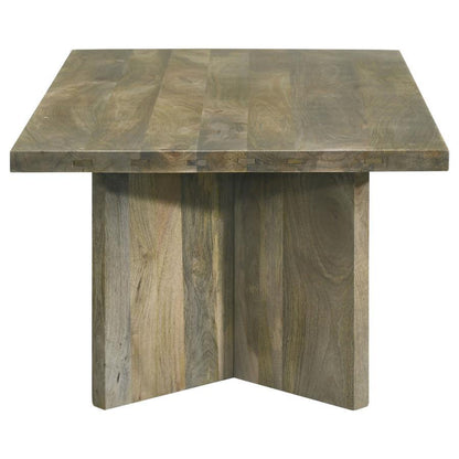 Andando - Rectangular Solid Wood Coffee Table - Mango Brown