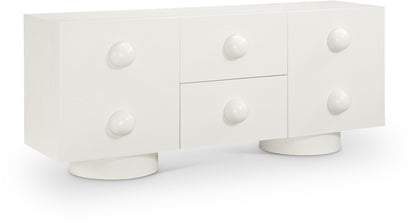 Bubble - Rubberwood with Oak Veneer Sideboard / Buffet