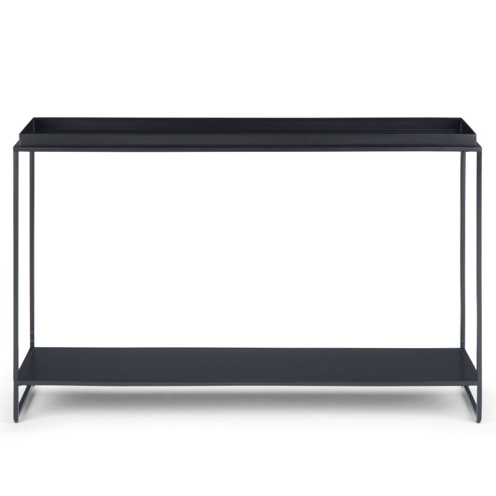 Garner - Tray Top Console Table - Black