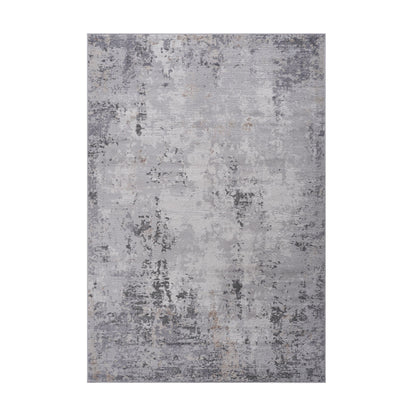 Marfi - 8' X 10' Abstract Area Rug - Ivory / Sand
