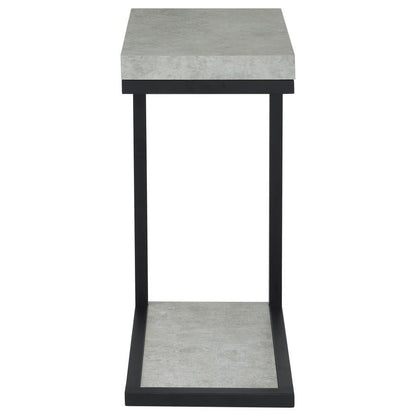 Beck - Engineered Wood C-Shape Sofa Side Table