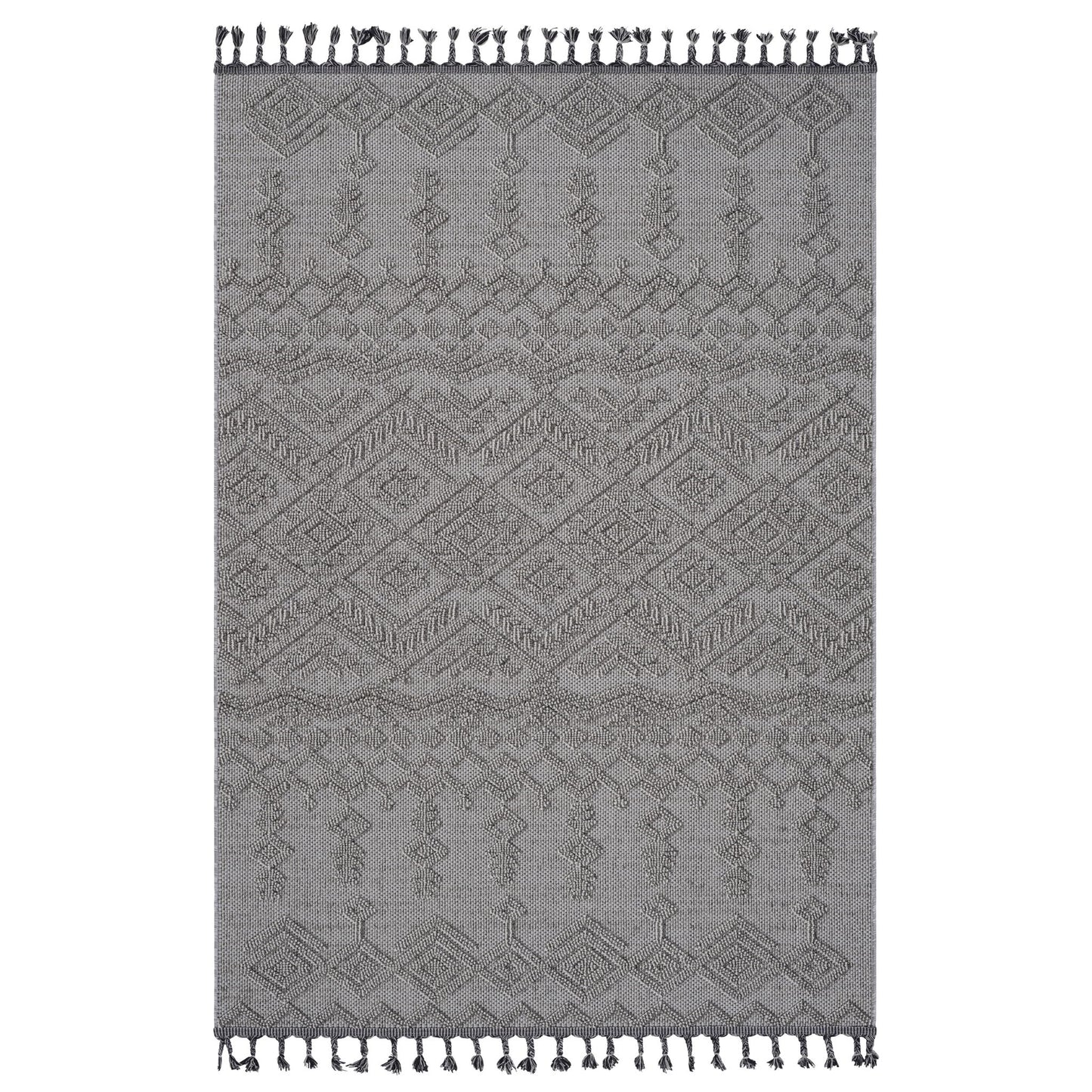 Guros - 6' X 9' Traditional Indoor / Outdoor Area Rug - White
