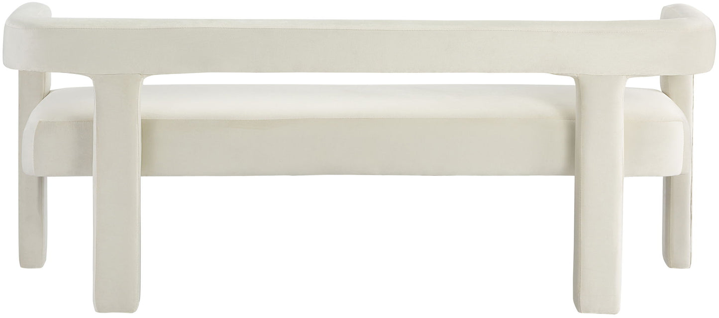 Athena - Velvet Bench