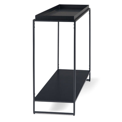 Garner - Tray Top Console Table - Black