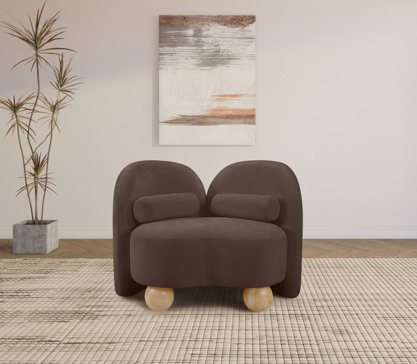 Daphne - Chenille Chair
