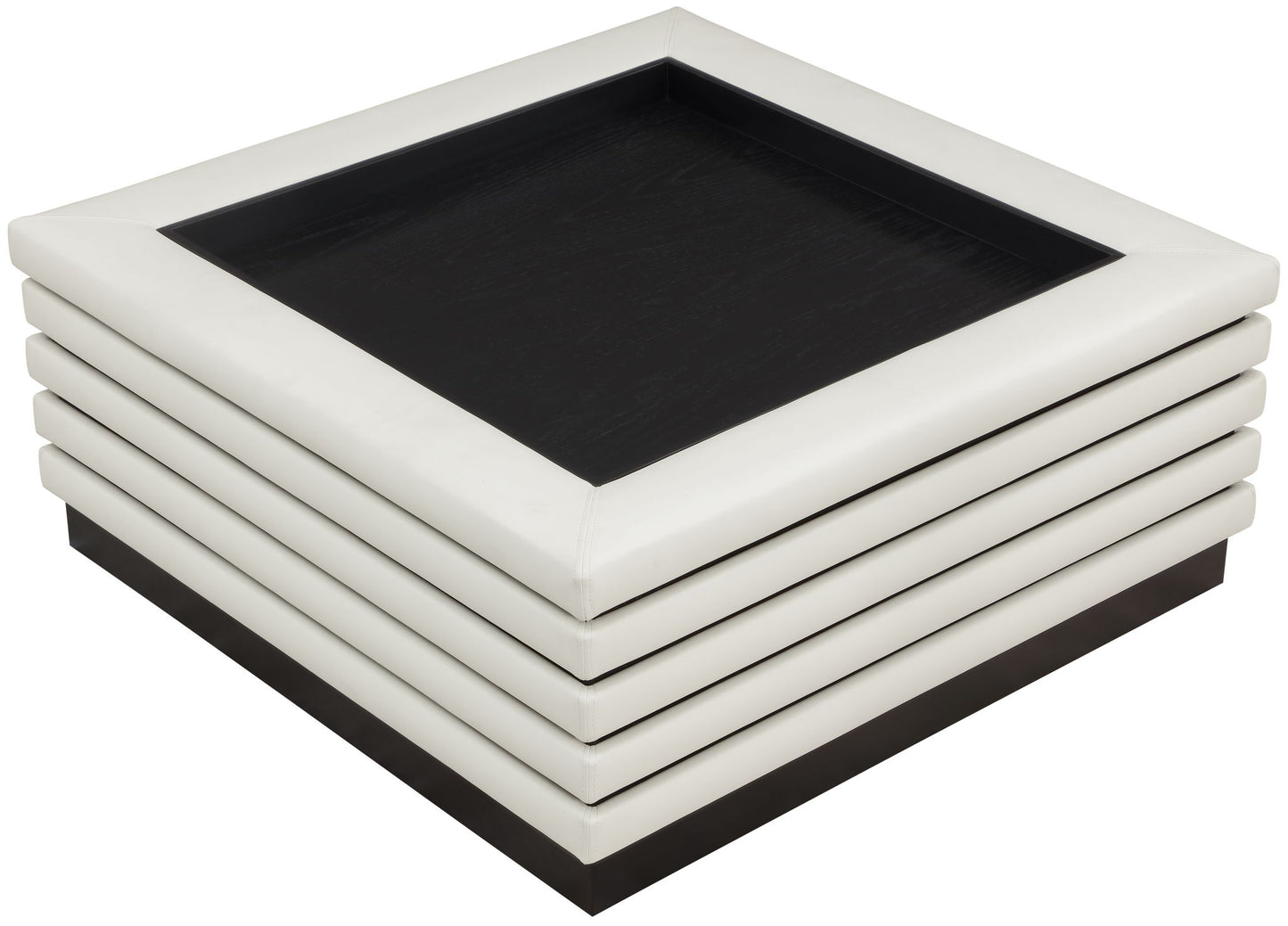 Rory - Coffee Table With Black Base